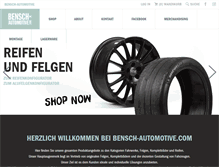 Tablet Screenshot of bensch-automotive.com